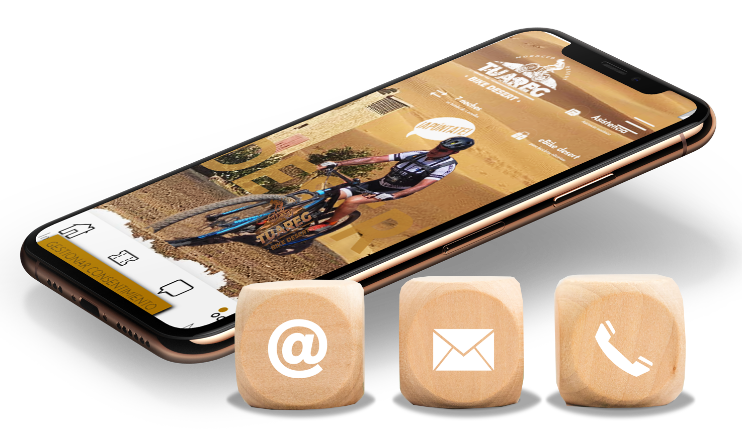contacto tuareg bike desert